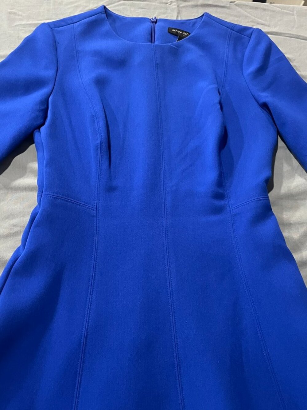 Banana Republic Royal Blue Midi Dress